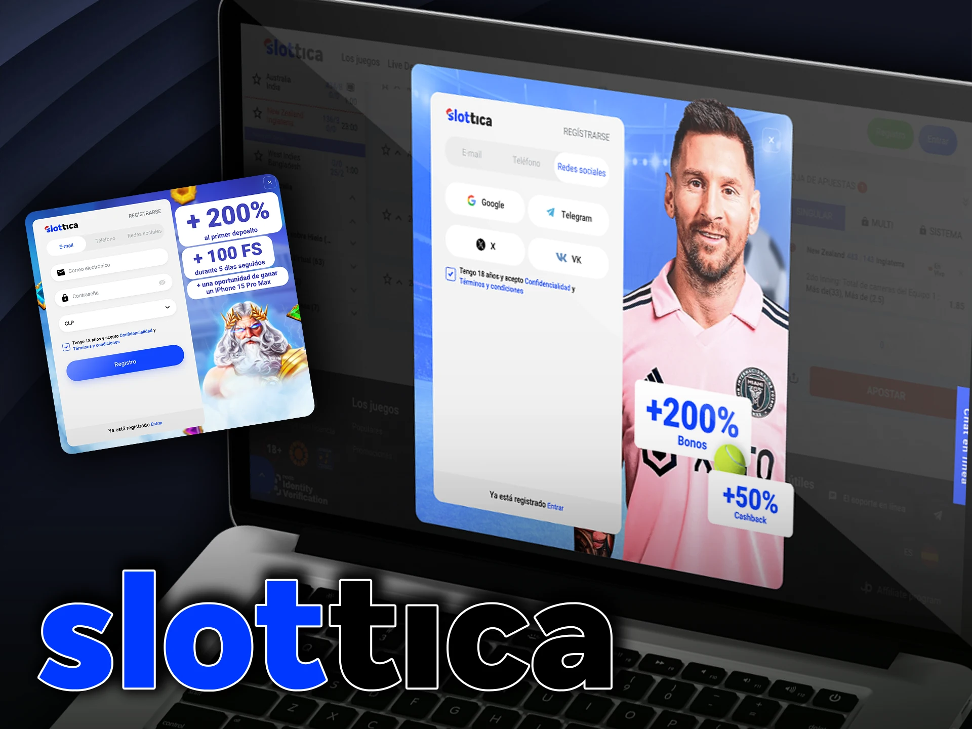 Regístrate en Slottica para empezar a apostar a los dardos en Chile.